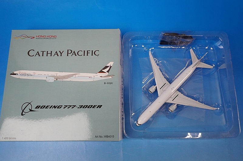 1/400 B777-300ER キャセイパシフィック Asia's world city B-KQX