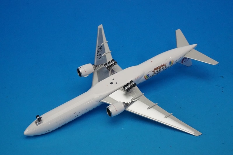 JAL 旧ロゴ B777-300ER「空のエコ」エコジェット 1/500 JAL 旧ロゴ