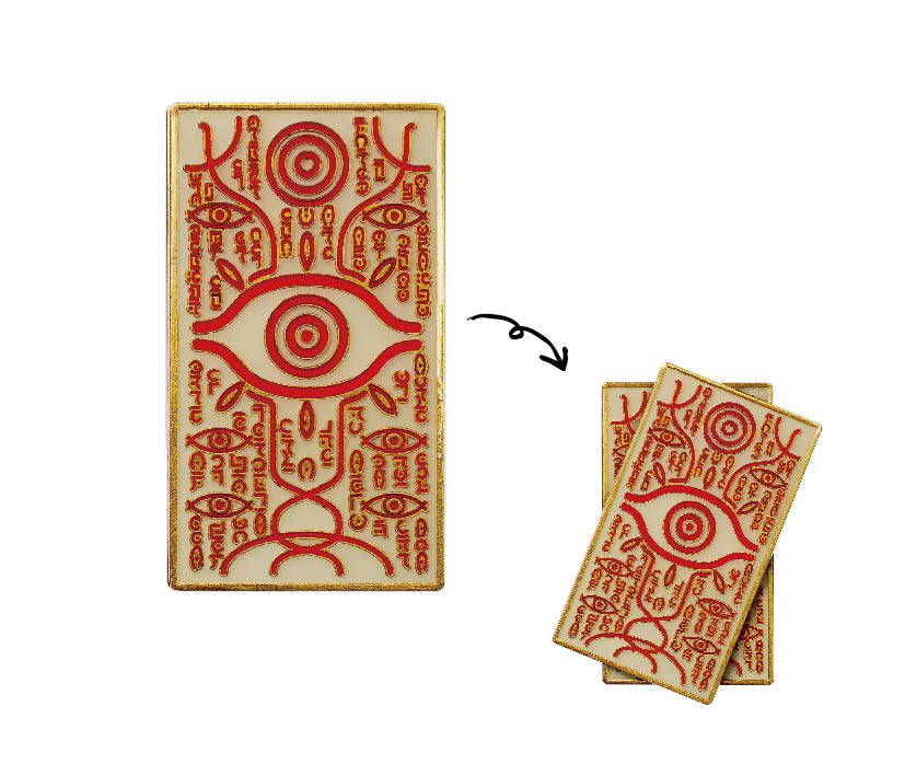 劇場版モノノ怪 第二章 火鼠』 からくりピンズ 2.御札【入荷済み