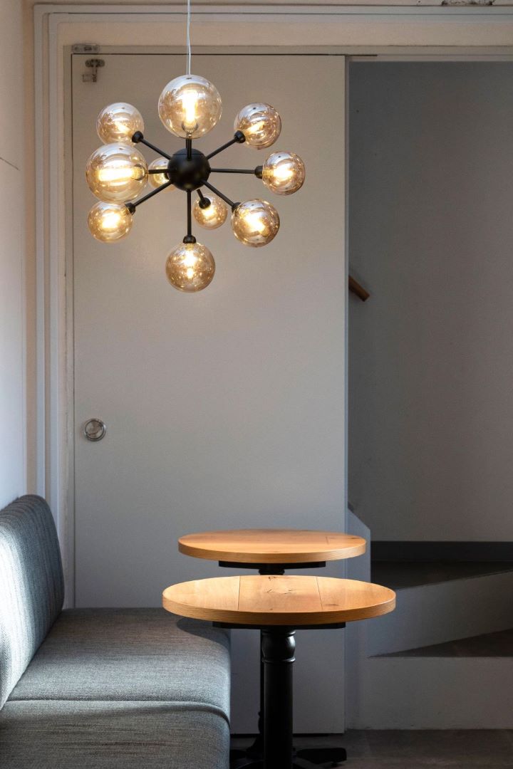 LEDペンダントランプ IND-021/10 G9型LED10灯タイプ ゴールド | ライト