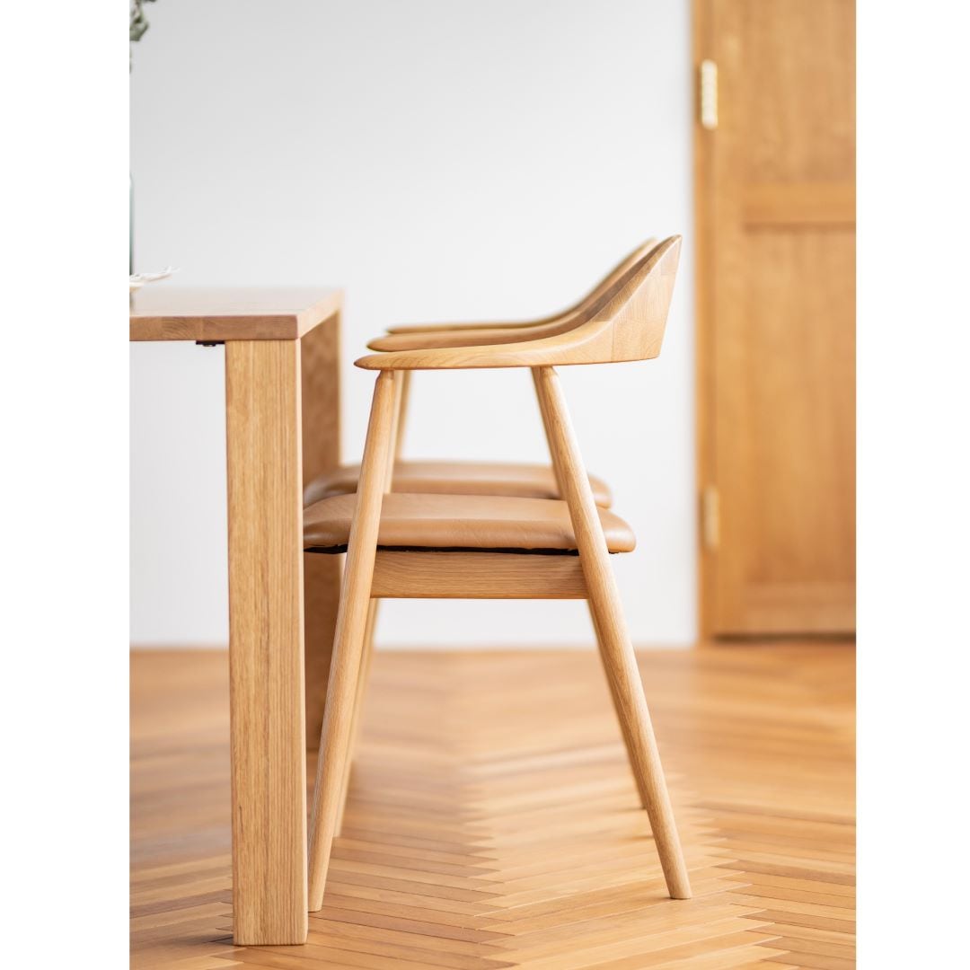 ダイニングチェア MANTA(マンタ) オークナチュラル・オークブラック