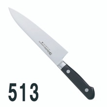 庖丁各種｜ミソノ モリブデン鋼 牛刀（両刃) 512｜藤田道具