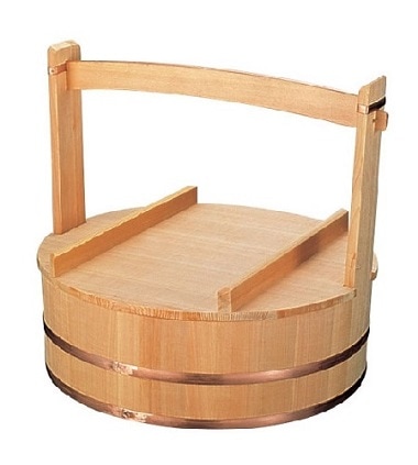 木製 出前岡持 椹製｜そば・うどん