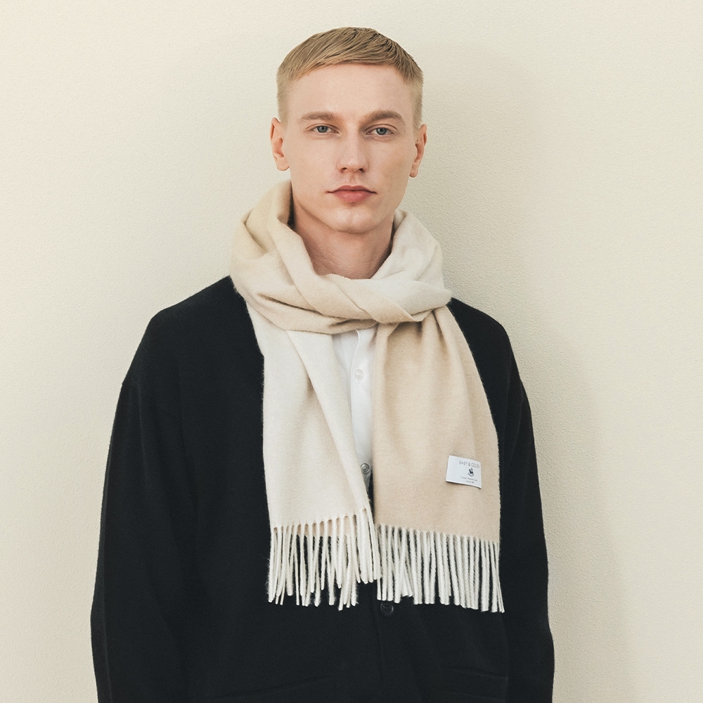 ベビー＆ゴールデン シングルリバーマフラー 400/ベージュ | Item