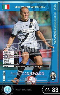 FOOTISTA 変換済み】○【09-10 ITS2】ファビオ・カンナバーロ | WCCF