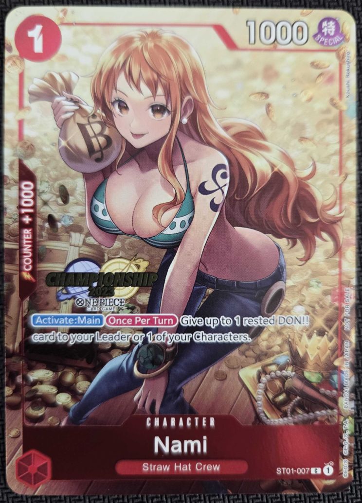 英語版】ST01-007 ナミ 【チャンピオンシップ2023】 | ワンピース