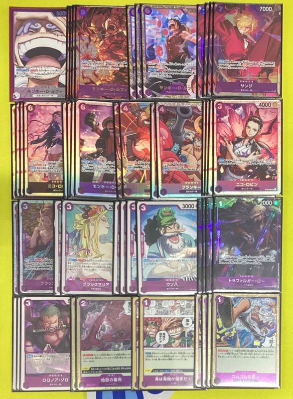 ワンピースデッキ【紫ルフィ】 | ワンピースカードゲーム,デッキ販売