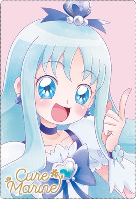 No.17 キュアマリン HR (2583147) プリキュアカードウエハース4