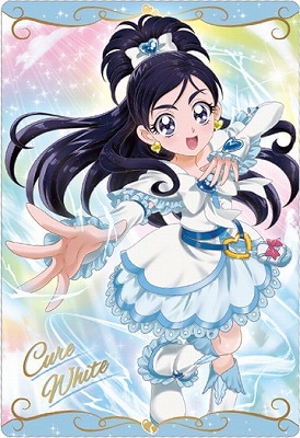 No.17 キュアホワイト SR (2616364) プリキュアカードウエハース6