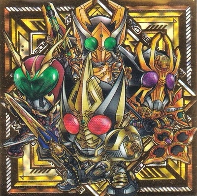 KR2-32 仮面ライダーブレイド＆ギャレン＆カリス＆レンゲル SEC にふぉ