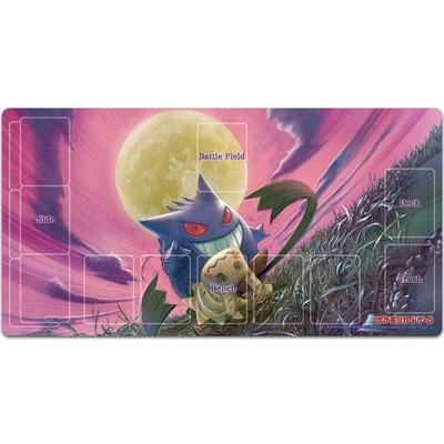 ポケモンカードゲーム ラバープレイマット ゲンガー＆ミミッキュ【宅配