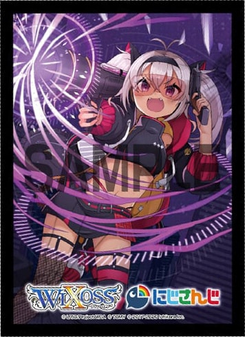 スリーブ50枚】魔使マオ（WIXOSS Limited supply set にじさんじver