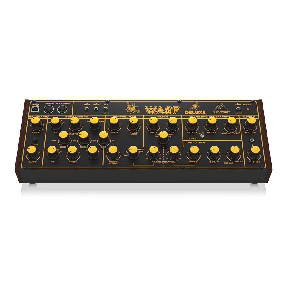 BEHRINGER WASP DELUXE ハイブリッドシンセサイザー Hibino.com