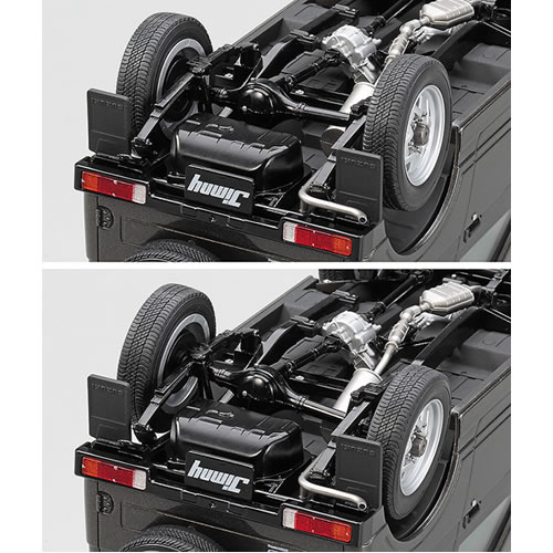 ハセガワ【模型全長144.5mm】1／24 スズキ ジムニー JA11-5型 車