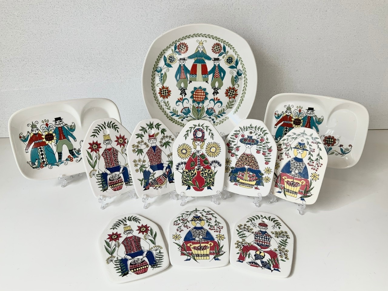 Figgjo(フィッギオ) SAGA他 プレートセット | VINTAGE MUSEUM,北欧陶器