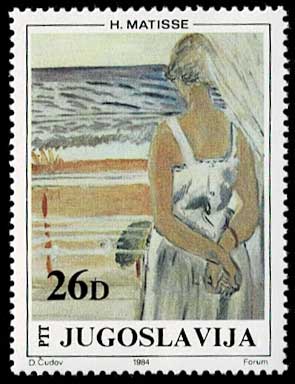 ユーゴスラビア所蔵絵画 切手5種セット ユーゴスラビア発行 | 切手