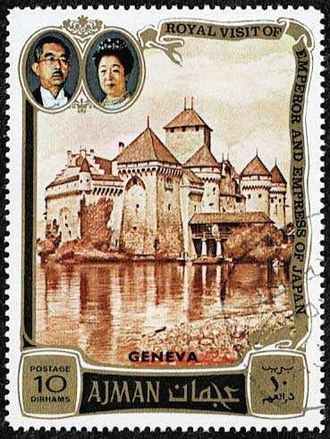 昭和46年 昭和天皇皇后両陛下御訪欧記念切手6種セット オーダー