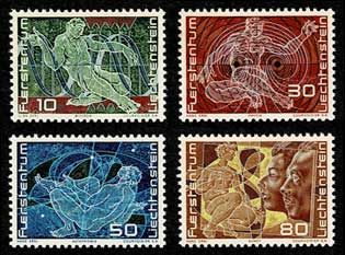 リヒテンシュタイン公国250年記念 全4種セット リヒテンシュタイン公国