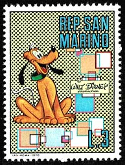 世界初のディズニー切手10種セット サンマリノ発行 | 切手,ヨーロッパ