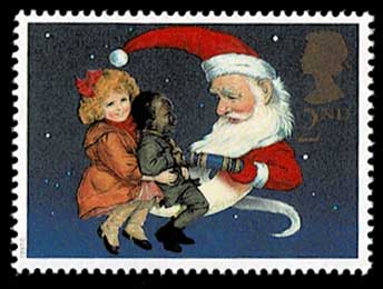 1997年 クリスマス・クラッカー誕生150周年記念 切手5種セット