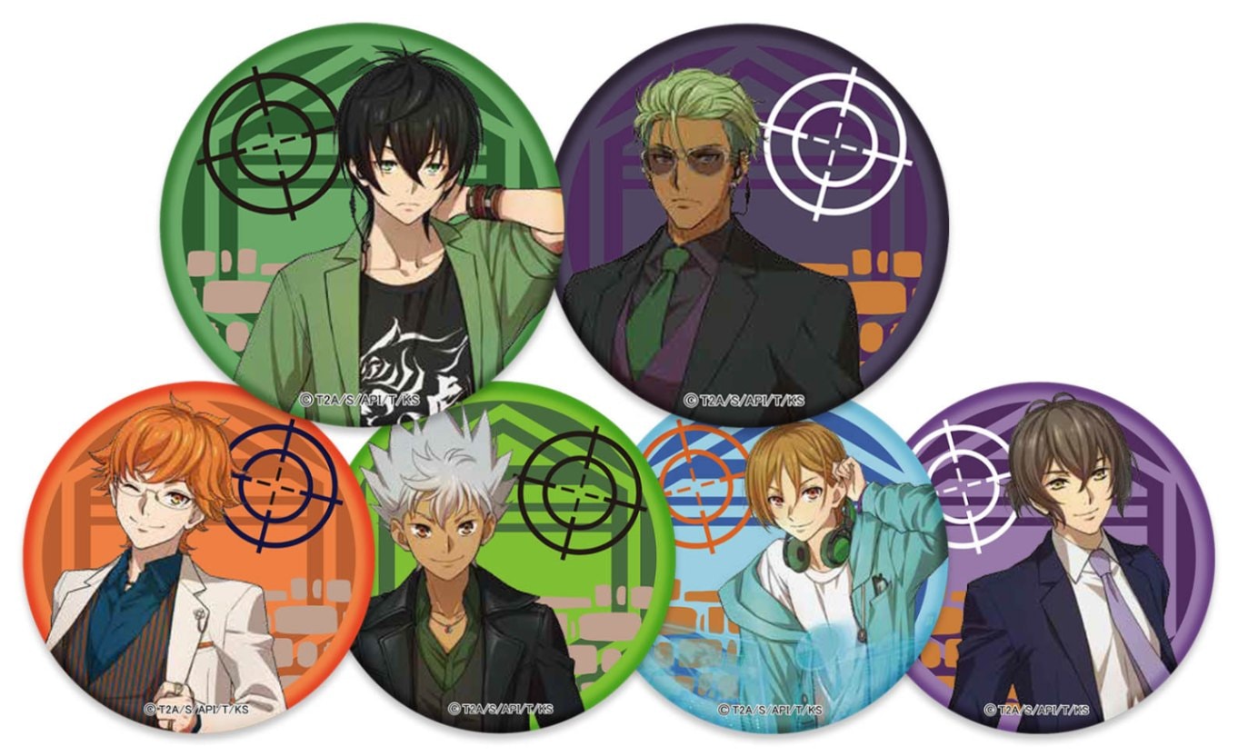 KING OF PRISM 描き下ろし缶バッジ6種（ランダム）｜あにふぇば！