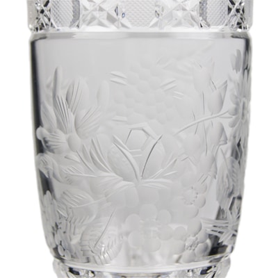 マイセンクリスタル マイセンフラワー シャンパングラス MFW/07/CT