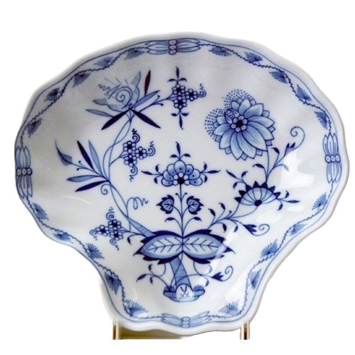 マイセン ブルーオニオン シェル型ディッシュ 800101/00261 | ブルー