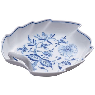 マイセン ブルーオニオン リーフプレート 800101/00264 | ブルー