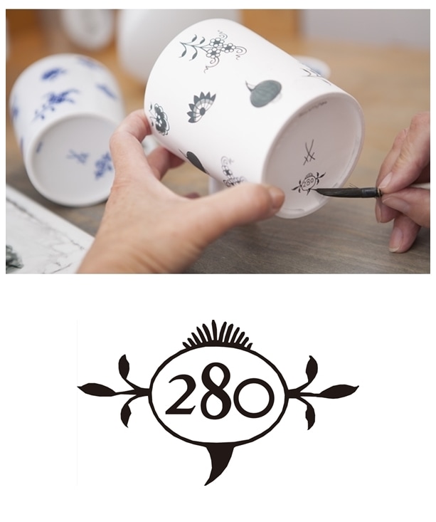 マイセン 散らしブルーオニオン＊日本オリジナル マグ 80A073/41575