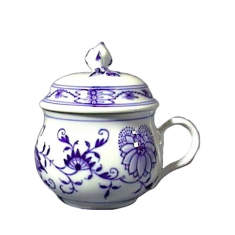 マイセン ブルーオニオン 蓋付きカップ 800101/00171 | ブルーオニオン