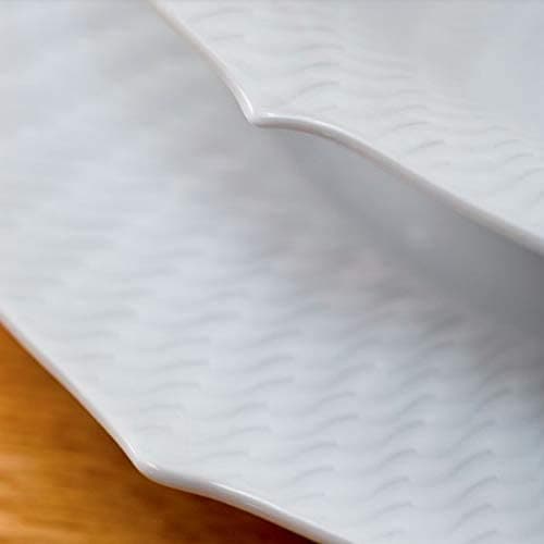 マイセン 波の戯れ ホワイト ペアケーキプレート 000000/29470/2P | 波