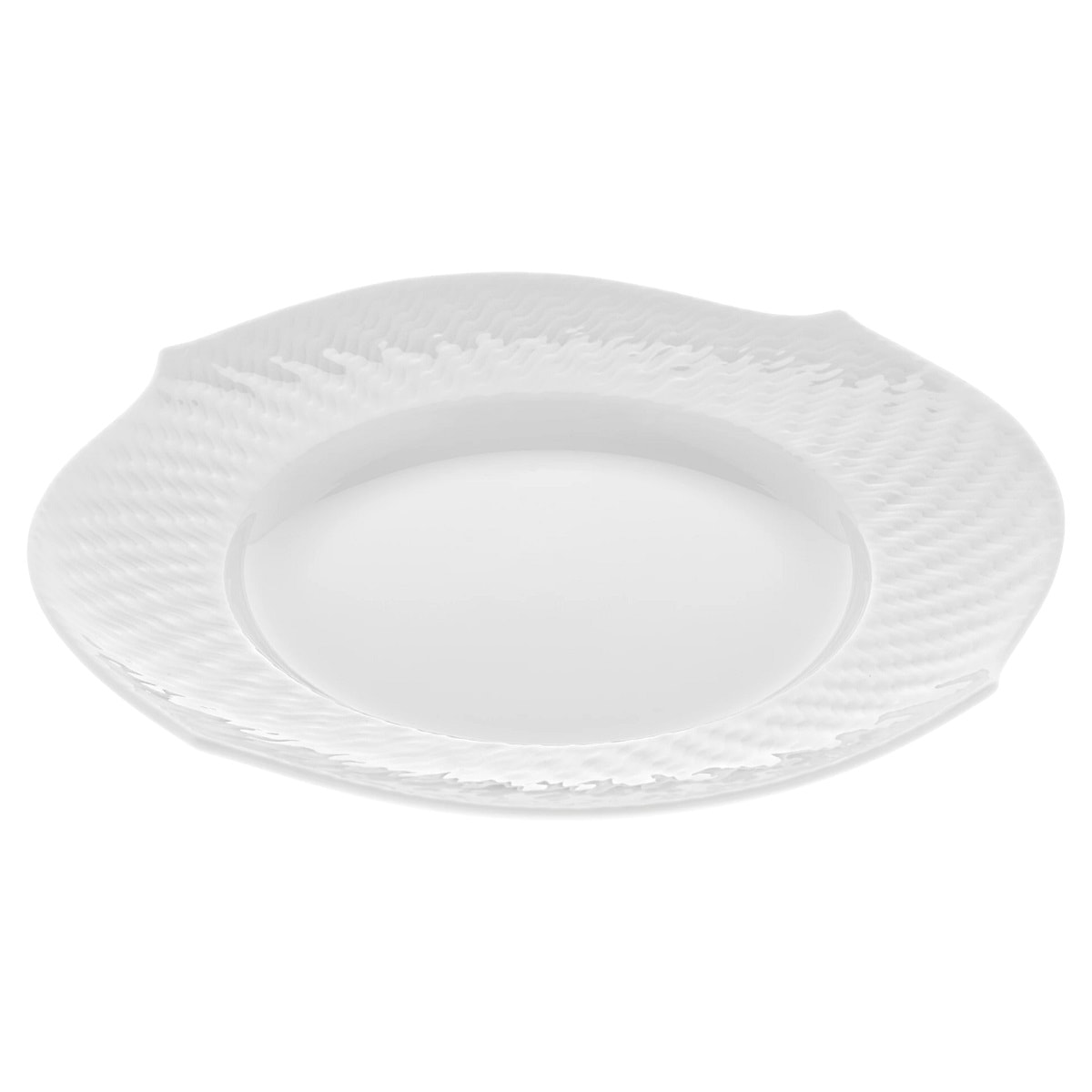 マイセン 波の戯れ ホワイト ペアケーキプレート 000000/29470/2P | 波