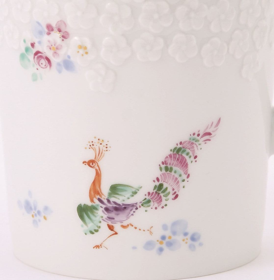 マイセン サマーナイト（クジャク）＊50周年記念＊日本限定 マグ