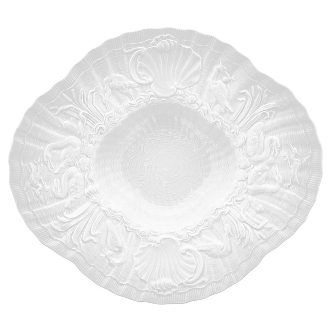 マイセン スワンホワイト グルメプレート(ディープ) 000000/05490