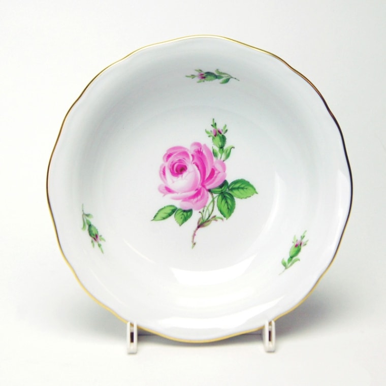 マイセン マイセンのバラ（ピンク） ディッシュ14.5cm 020110/00411
