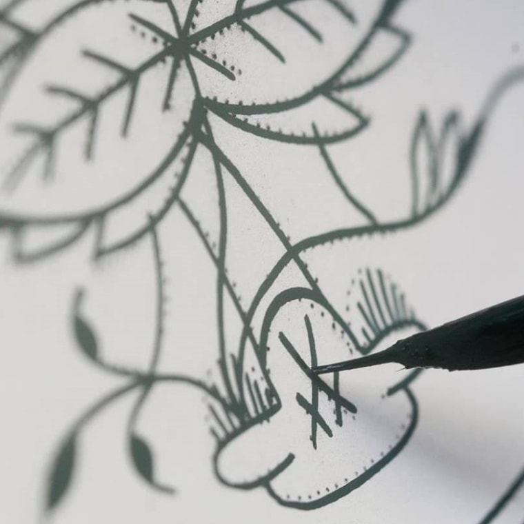 マイセン ブルーオニオン 塩入れ 800101/00204 | ブルーオニオン