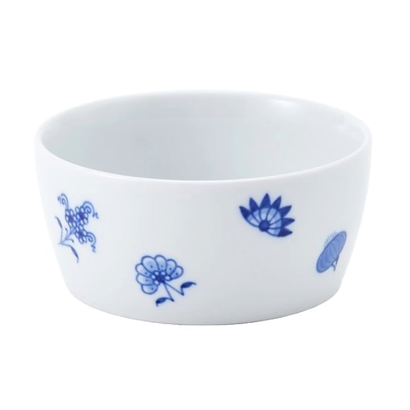 マイセン 散らしブルーオニオン＊日本オリジナル ペアディッシュ10cm