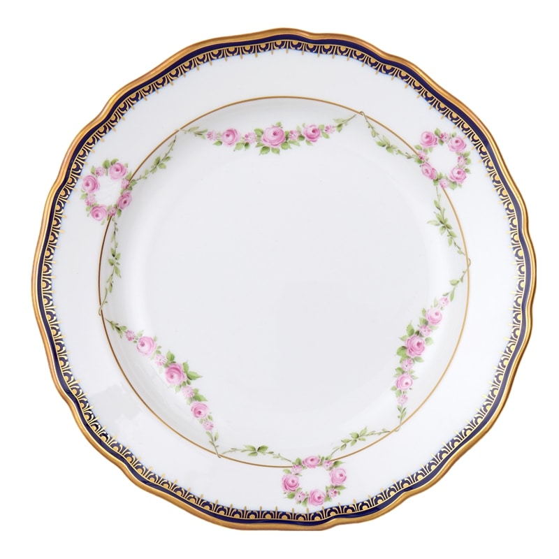 マイセン バラの花輪と花綱 ケーキ皿 224120/00501 | フラワー