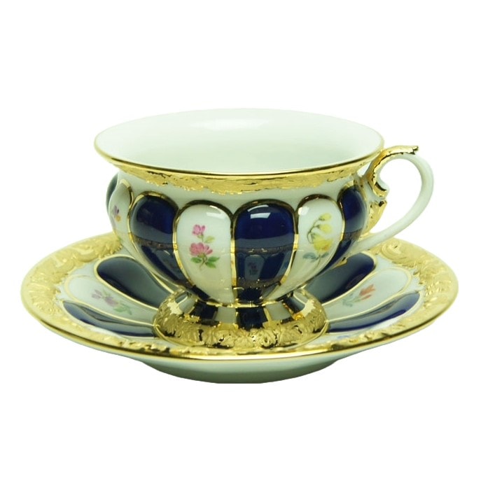 マイセン ティーカップ＆ソーサー 011079/17582 | 宮廷の小花 | ドイツ