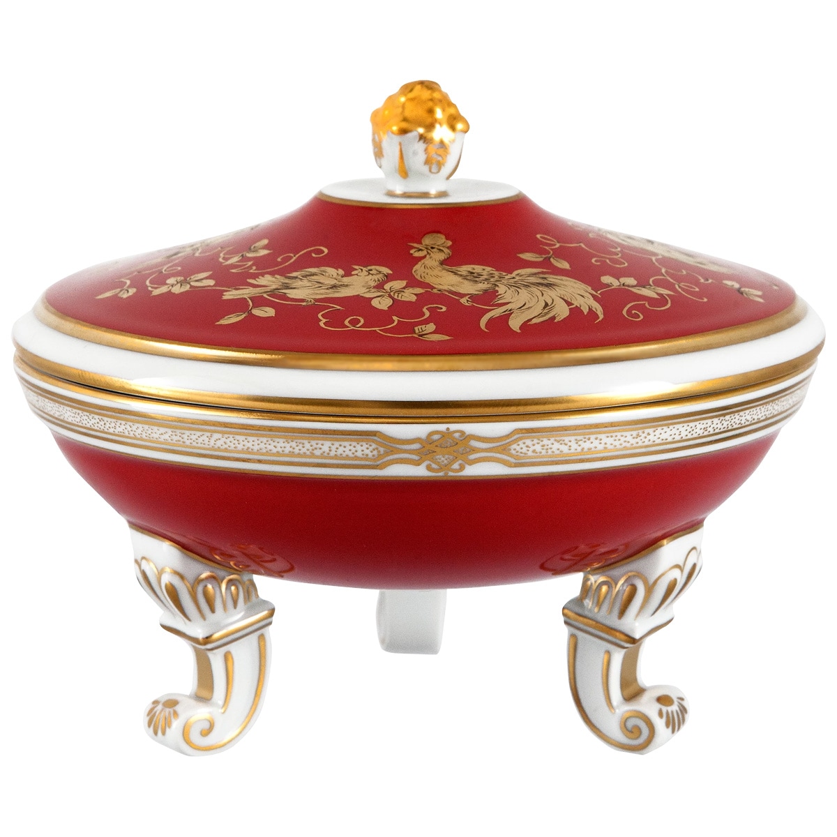 マイセン 花文蓋物 マイセン 花文蓋物