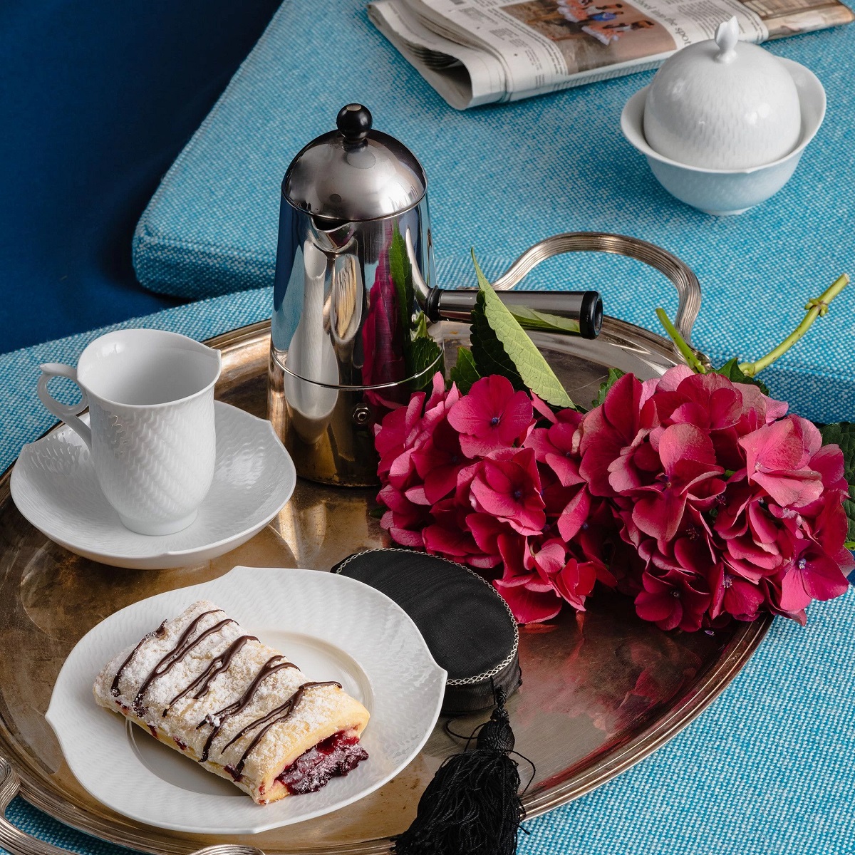 マイセン 波の戯れ ホワイト ケーキプレート 000000/29470 | 波の戯れ