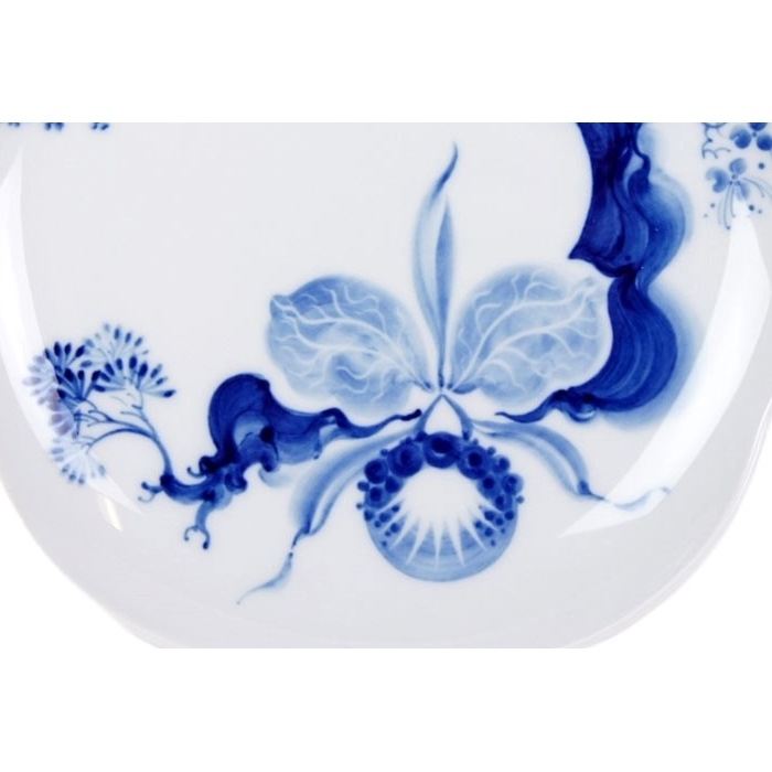 マイセン ブルーオーキッド 長角皿 24cm 824001/44060 | ブルー