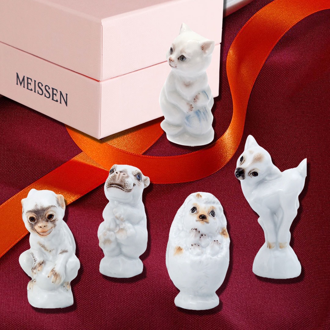 マイセン ヤングアニマル 子猿 78002/900600 | 人形 | ドイツの名窯