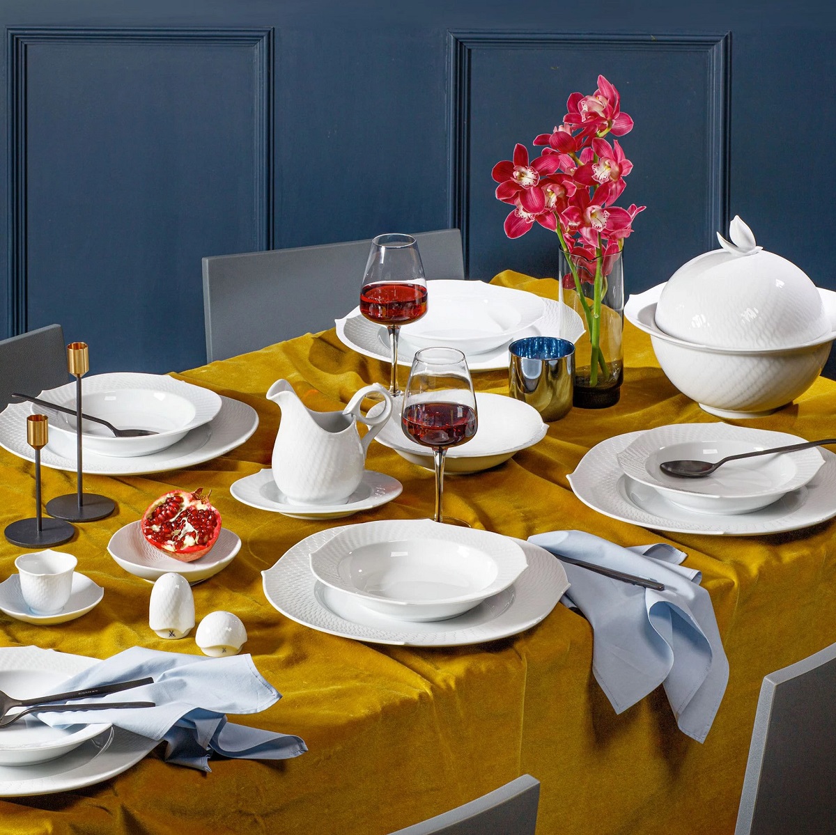 マイセン 波の戯れ ホワイト スープチュリン 000000/29381 | 波の戯れ