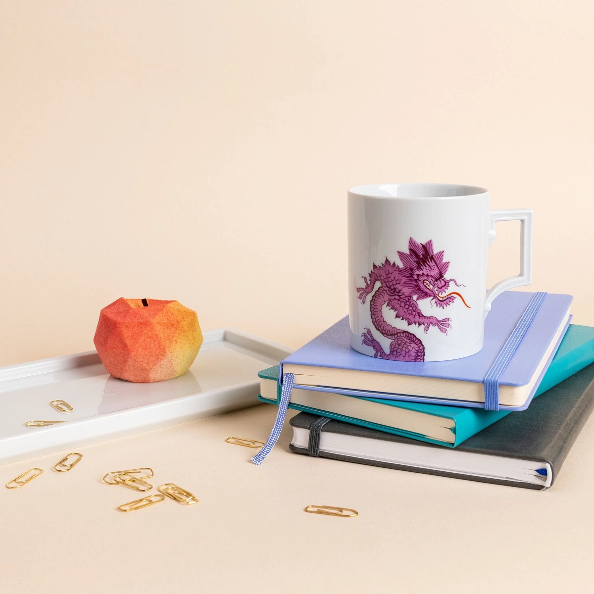 マイセン 明 ドラゴン(ピンク) マグ 55810/33A221 | マグ・タンブラー