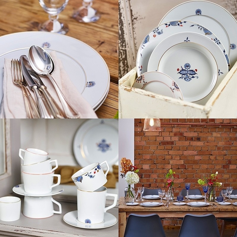 マイセン ノーブルブルー ディナープレート29cm 802190/41479