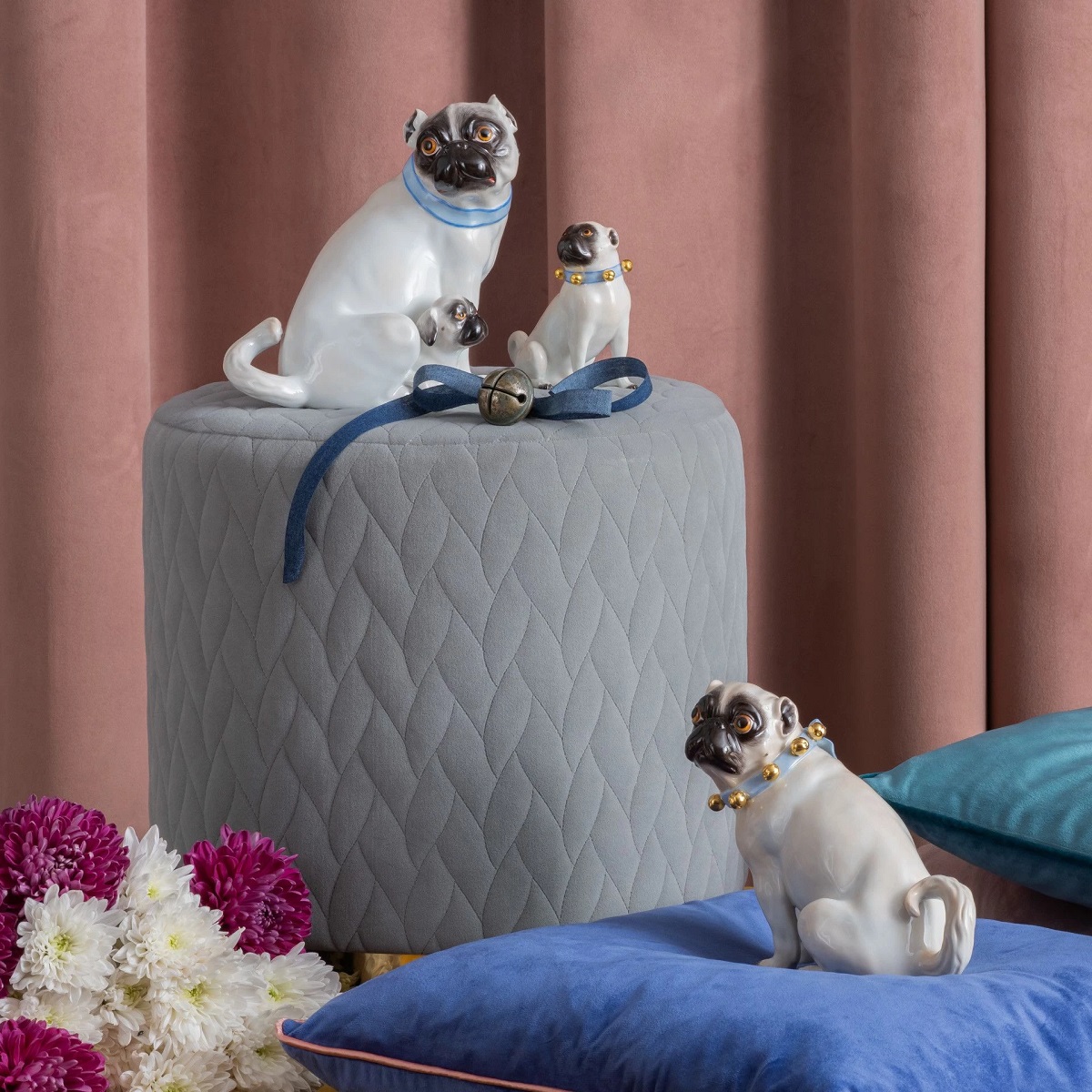 マイセン パグ 人形 78737/900300 | 人形 | ドイツの名窯 マイセン