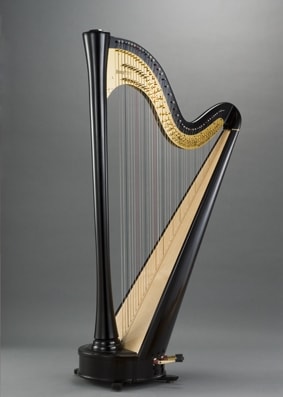 ハープ,青山ハープ,ペダルハープ,セミコンサートタイプ,ETUDE 46