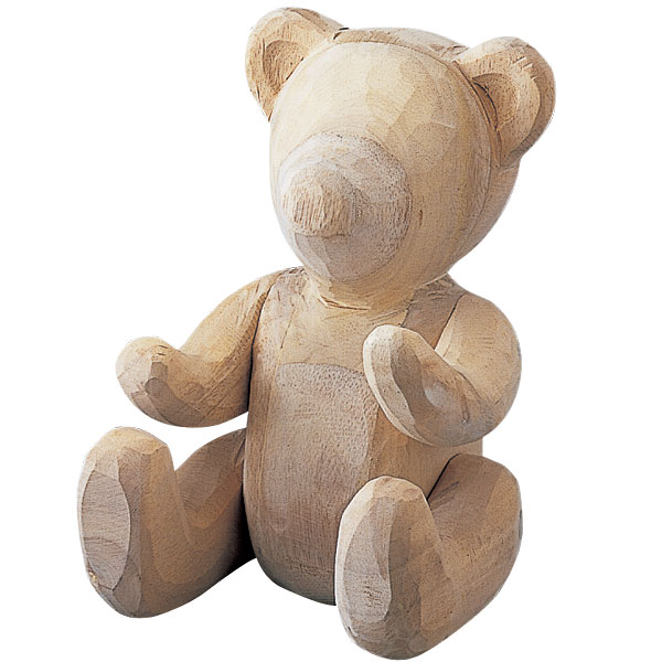 廃番・販売終了]425-00957 テディベア木彫り [大](パターン付き) | [廃