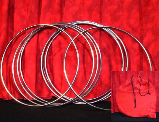 8インチ（20cm） リンキングリング 7本セット （サロン・ステージ